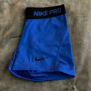 Blue Nike Pros